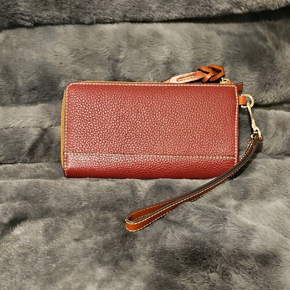 Dooney & Bourke Red Wallet - Picture 2 of 3
